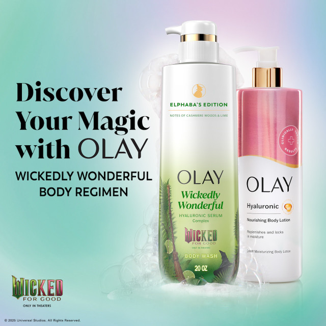 Elphaba Body Olay Limited Edition Serum Body Wash, Wickedly Wonderful, 20 Fl Oz ...